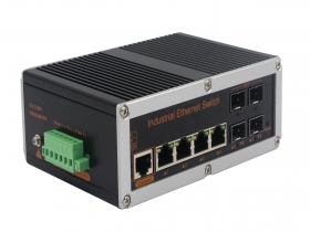 網(wǎng)管工業(yè)級 千兆4光4電-SFP